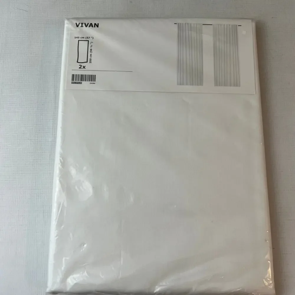 Ikea Vivan Curtain Panels White